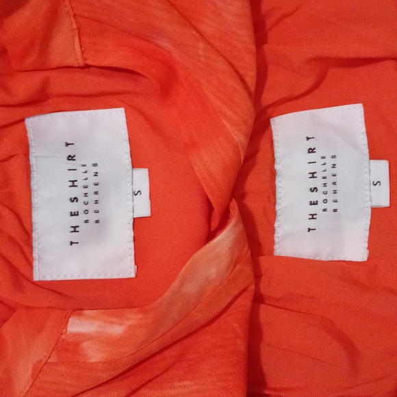 🧡The Shirt By Rochelle Behrens🧡 - Orange Tie Dye Set - Picture 3 of 16